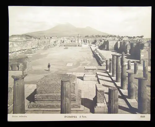 12 Fotografien um 1900 von Pompei Edizione inalterabile am