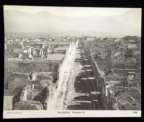 12 Fotografien um 1900 von Pompei Edizione inalterabile am