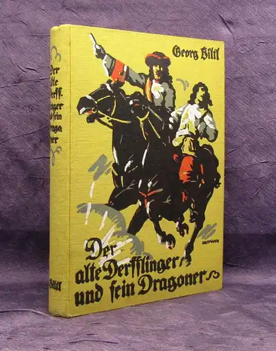 Hiltl Der alte Derfflinger und sein Dragoner ca. 1900 Erzählungen js