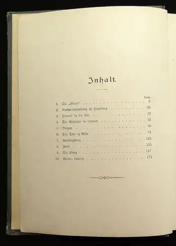 Gast, Gustav Kaufmannruhm 1900 selten Geschichte der Blütezeit Hansebundes js