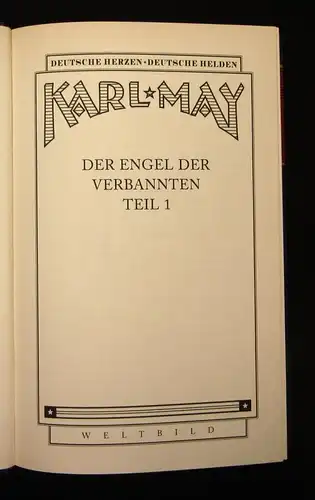 Deutsche Herzen* Deutsche Helden Karl May 6 Bde. Weltbild Verlag 1999 js