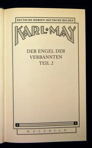 Deutsche Herzen* Deutsche Helden Karl May 6 Bde. Weltbild Verlag 1999 js