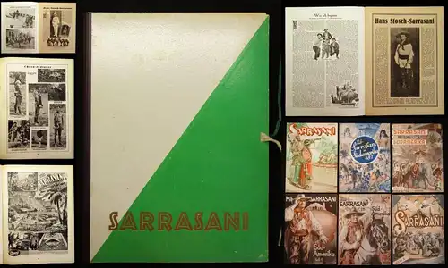 Sarrasani-Stosch Hans Zur Erinnerung an Cirkus Sarrasani 6 Hefte(von 7) 1931,32