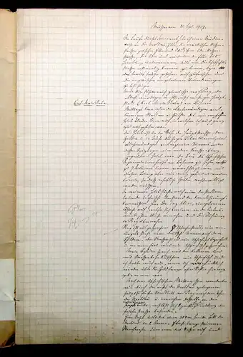 Tagebuch einer Studienreise von Prag über Magdeburg u.a. 1905 Geschichte mb
