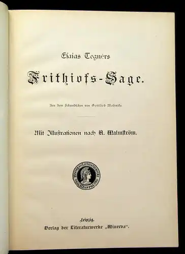 Tegner Goethe Shakespeare 11 Bände um 1900 Belletristik Literatur Lyrik mb