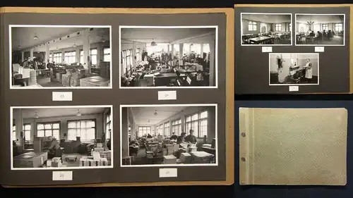 Fotoalbum " Industriedruck Bischofswerda " 33 Bilder Or. um 1930 Handwerk js