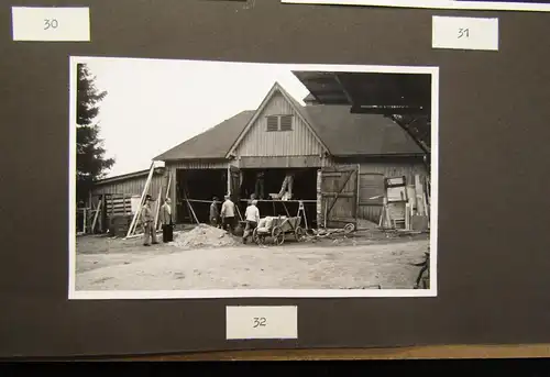 Fotoalbum " Industriedruck Bischofswerda " 33 Bilder Or. um 1930 Handwerk js