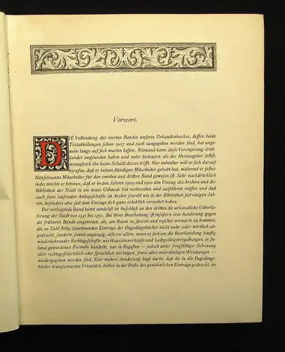 Hänselmann Urkundenbuch der Stadt Braunschweig  Bd.1-4 komplett 1873- 1912 js