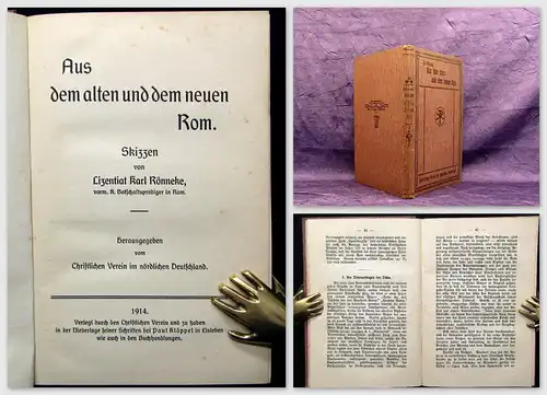 Christlicher Verein Aus dem alten und dem neuen Rom 1914 Geschichte Theologie mb
