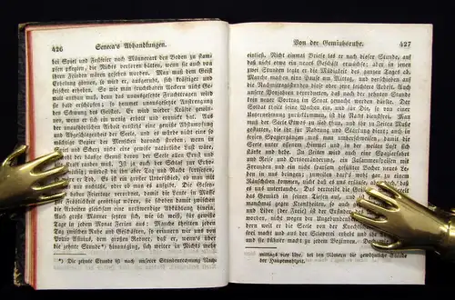 Seneca Werke 4. Bändchen 1828 Römische Prosaiker Literatur Belletristik mb