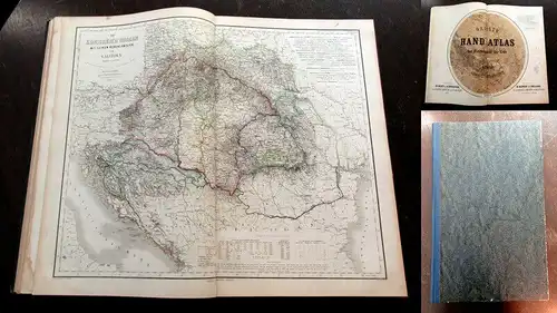 Kiepert 1873 Grosser Hand-Atlas des Himmels und der Erde, Geogrphie am