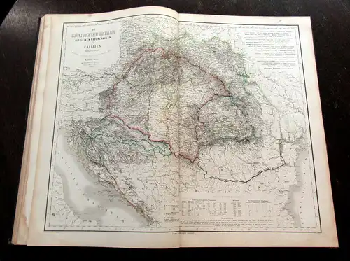 Kiepert 1873 Grosser Hand-Atlas des Himmels und der Erde, Geogrphie am