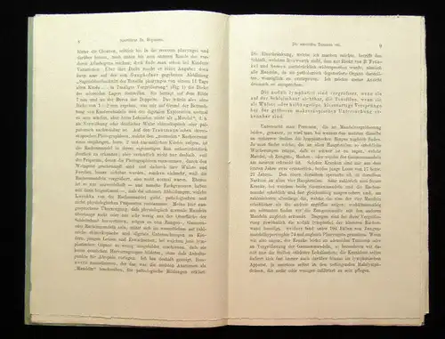 Bresgen Sammlung Abhandlungen Nasen-, Ohren-, Mund- und Hals-Krankheiten 1895