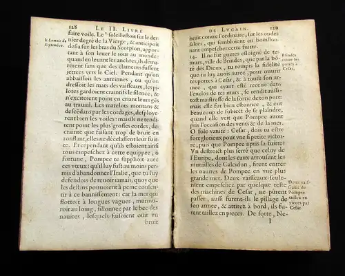 Lucain 1623 Les Oeuvres de M. Annee Lucain poete Illustre, ou L Histoire ... am