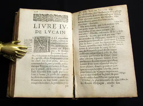 Lucain 1623 Les Oeuvres de M. Annee Lucain poete Illustre, ou L Histoire ... am