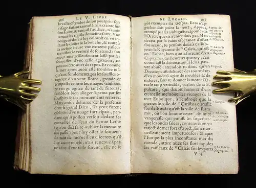 Lucain 1623 Les Oeuvres de M. Annee Lucain poete Illustre, ou L Histoire ... am