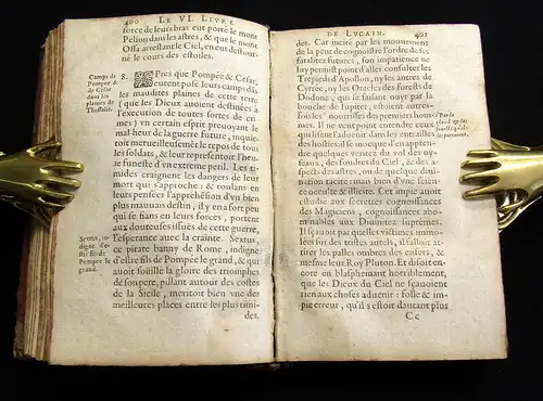 Lucain 1623 Les Oeuvres de M. Annee Lucain poete Illustre, ou L Histoire ... am