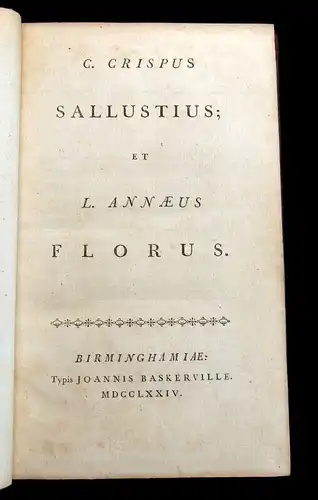 Sallustius Crispus, Gaius 1774 C. Crispus Sallustius; et L. Anneus Florus am