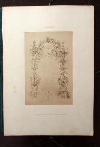 J. Macholds in Photographien 12 Tafeln mit Or. Photographien Künstler 1860 js