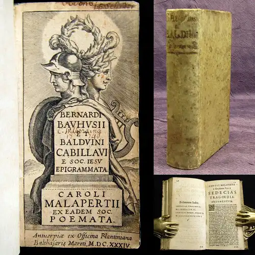 Bauhuis; Cabillau; Malapert 1634 Barnardi Bauhusii et Balduini Cabillaui e...am
