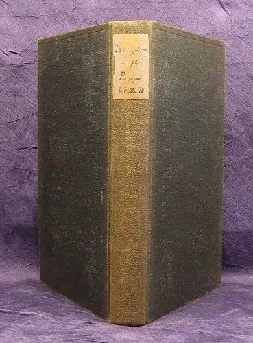 Stahl Thucydidis De Bello Peloponnesiaco Libri Octo Vol.II.Sect.1+2 1875 js