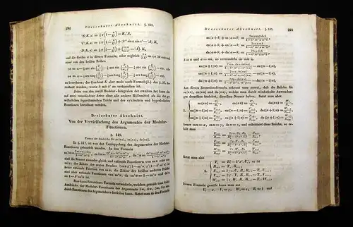 Gudermann Theorie der Modular-Functionen und der Modular- Integrale 1844 Mathe j