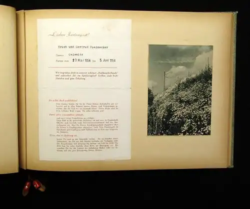 Seiffen Spielzeugdorf im Erzgebirge Reisealbum 1954 ca.32 Abb.Fotos/Ansichtsk js