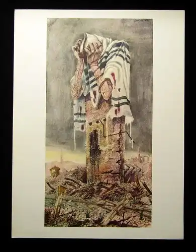 Mappe Internationale Grafik Frieden der Welt 48 reproduzierte Grafiken 1959 js