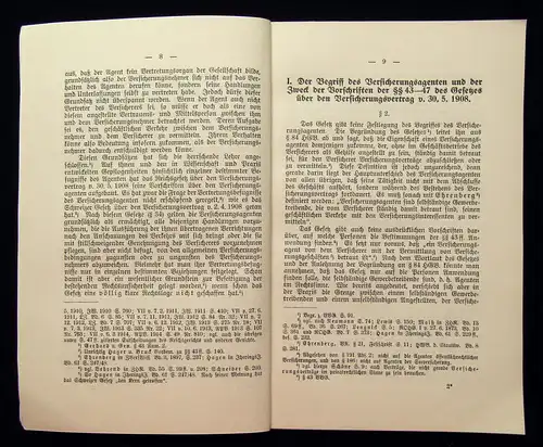 Krüger Die Vertretungsmacht des Vermittelungsagenten 1915 Gesellschaft mb