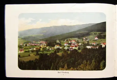 Bad Flinsberg um 1910 mit zahlreichen Abbildungen Städtefüher Guide Ortskunde mb