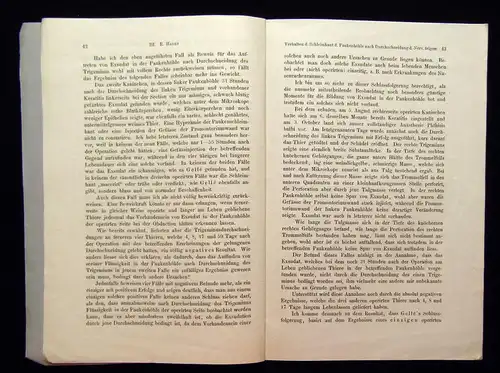 Hagen Archiv für Experiment. Pathologie und Pharmakologie Separatabdruck um 1880