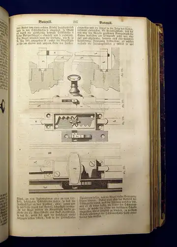 Mothes Illustriertes Bau-Lexikon 1.Band apart Hülfs-und Nachschlagebuch 1863 js