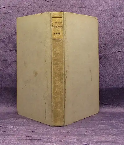 Hormayr Taschenbuch für die vaterländische Geschichte 36. Jahrgang 1847 js