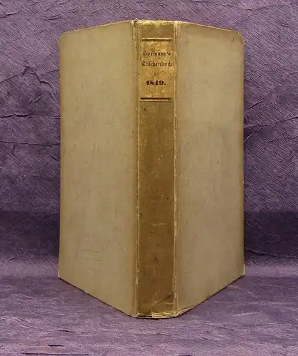 Hormayr Taschenbuch für die vaterländische Geschichte 35. Jahrgang 1849 js