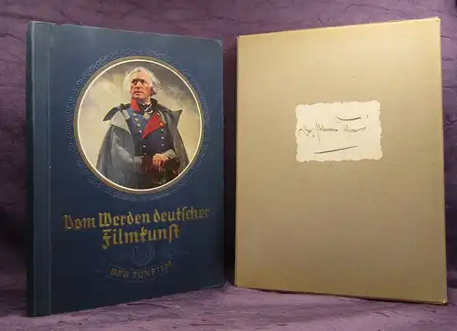 Sammelbilderalbum  2 Teile komplett Vom werden deutscher Filmkunst 1935 js