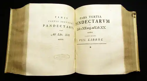 Struve 1692 Syntagma Jurisprudentiae Secundum ordinem Pandectarum [...] Recht am