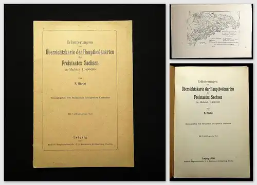 Härtel Erläuterungen Übersichtskarte der Hauptbodenarten d Freist. Sachsen 1930