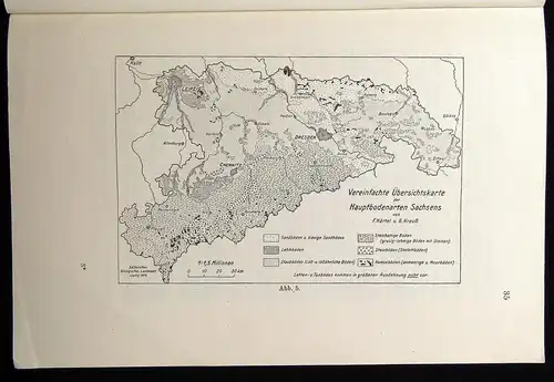 Härtel Erläuterungen Übersichtskarte der Hauptbodenarten d Freist. Sachsen 1930