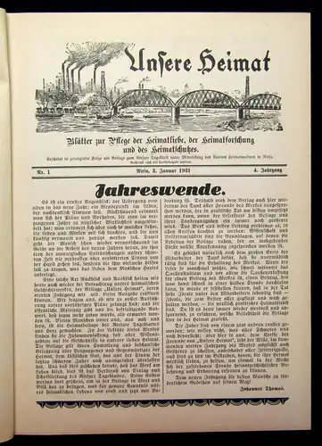 Unsere Heimat Riesa Blätter zur Pflege der Heimatliebe 1928-1932 1-5 komplett js