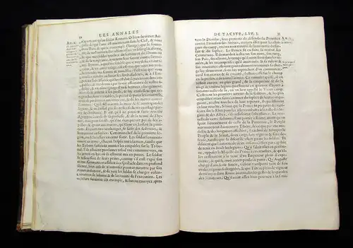 Tacitus 1658 Les oeuvres de Tacite de la traduction de N. Perrot am