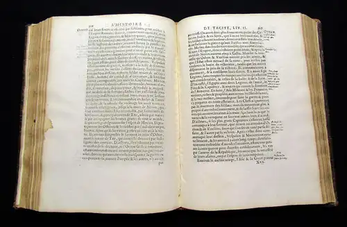 Tacitus 1658 Les oeuvres de Tacite de la traduction de N. Perrot am