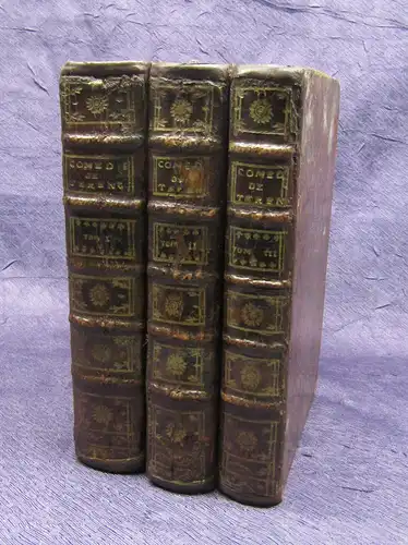 Madame Dacier 1768 Les Comédies de Térence - 3 vol. am