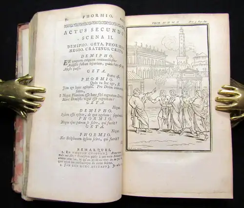 Madame Dacier 1768 Les Comédies de Térence - 3 vol. am