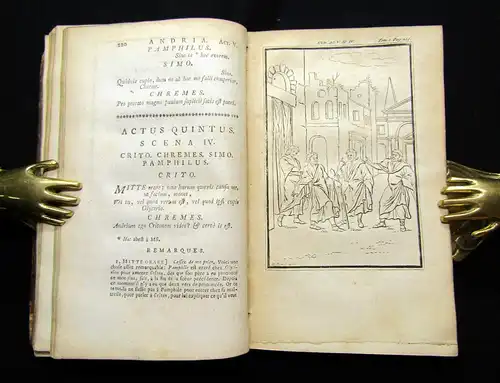 Madame Dacier 1768 Les Comédies de Térence - 3 vol. am