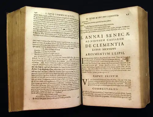 Annaei Senecae M. F. Philosophi Operum Pars Altera 2 Bde. in 1 Philosophie 1619