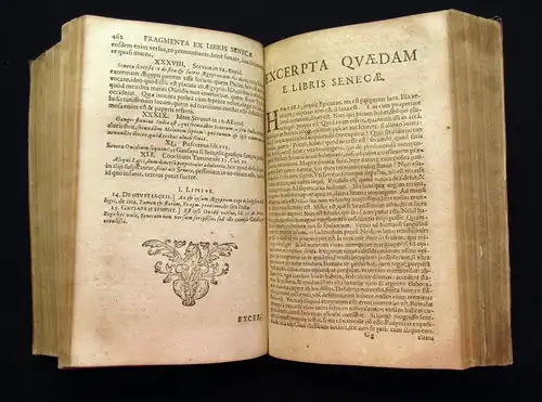 Annaei Senecae M. F. Philosophi Operum Pars Altera 2 Bde. in 1 Philosophie 1619