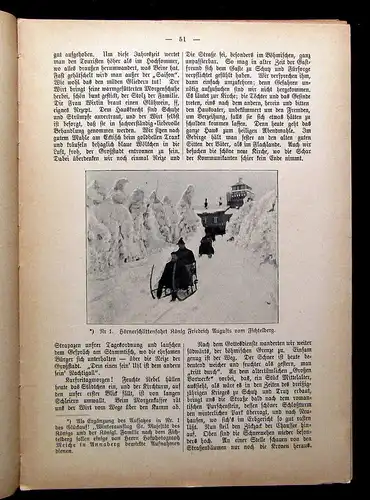 Möckel 12 Hefte Glückauf Zeitschrift des Erzgebirgsvereins 27. Jhg. 1907 mb