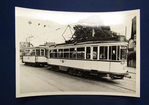 Sammlung 10 Fotos/ Ansichtskarten Reihe " 100 Jahre Strassenbahn in Dresden"1872