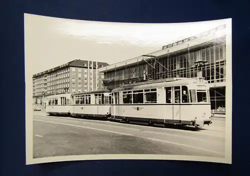 Sammlung 10 Fotos/ Ansichtskarten Reihe " 100 Jahre Strassenbahn in Dresden"1872