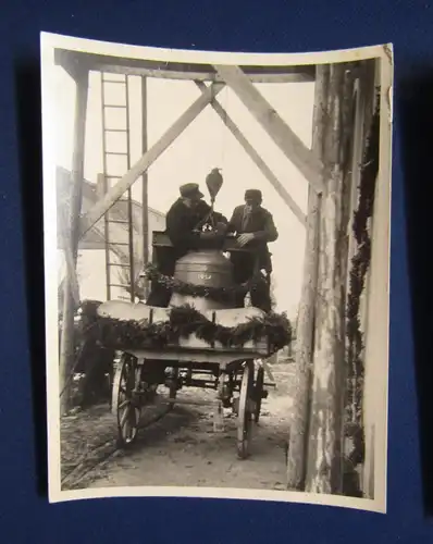 15 Fotographien um 1950 Sächsische Schweiz Glockenweihe in Rathewalde selten js